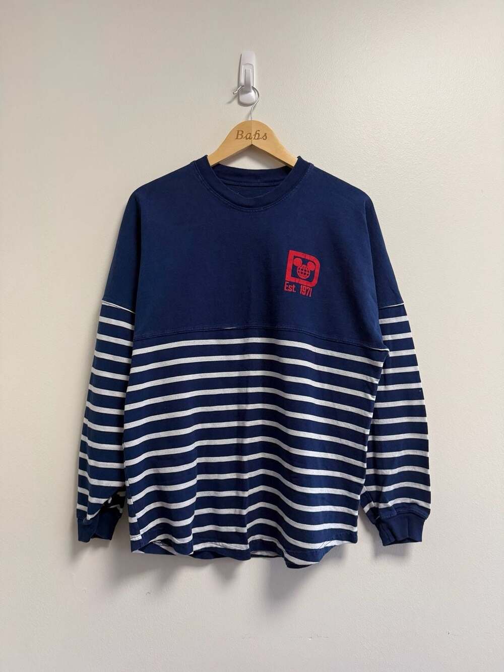 Disney Parks Spirit Jersey Walt Disney World Size M Striped